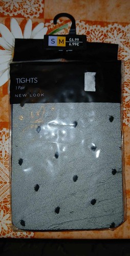 New look tights size s - new,
