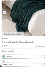 Paoletti Empress Soft Faux Fur