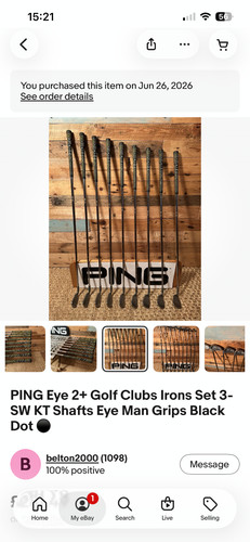 Ping eye golf clubs irons - ping,