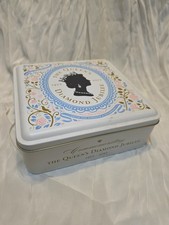 Collectable Queens Diamond Jubilee 1952-2012 Shortbread Tin By Marks & Spencer