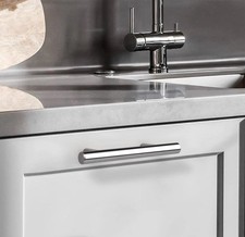 10x Kitchen Cabinet Door Handles Knob Drawer Cupboard Pulls Stainless Steel 76mm