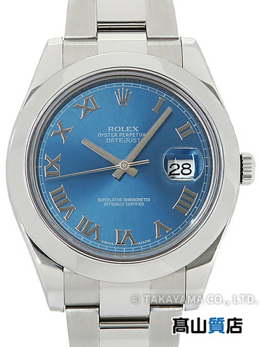 Rolex datejust 116300 blue - 2,