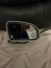 VW NEW BEETLE DRIVERS SIDE DOOR MIRROR WITHOUT INDICATOR REFLEX SILVER LA7W