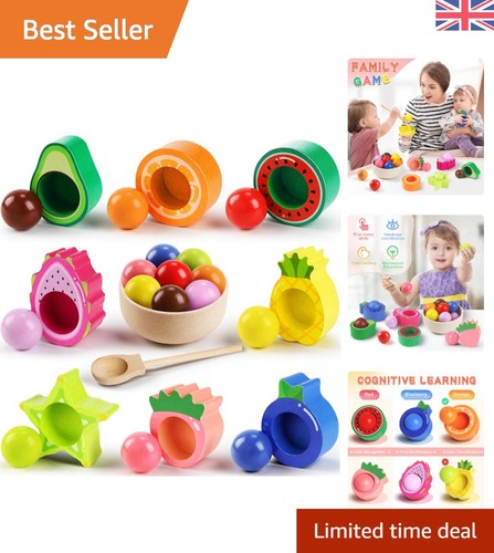 Montessori fruit sorting toy - fruit,