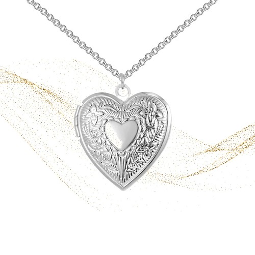 Stella heart you silver locket - stella,