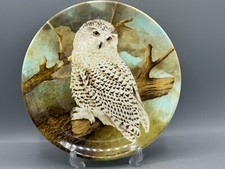 Coalport Snowy Owl Collector's Plate  (#762)