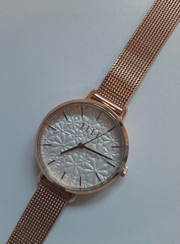 Elle rose gold analogue watch - rose,