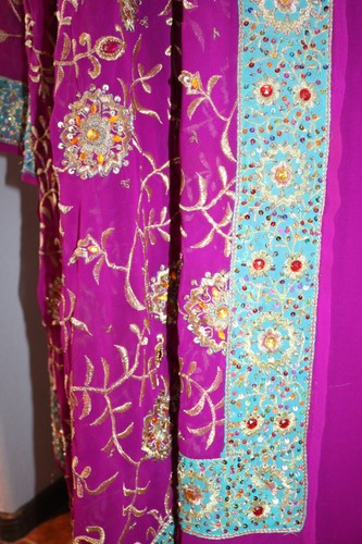 Vintage indian saree - indian,