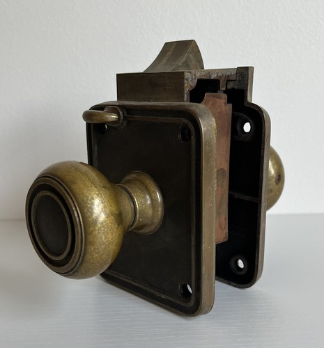 Antique russwin door - door, knob