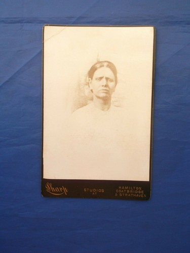 Cdv photo woman sharp - woman,