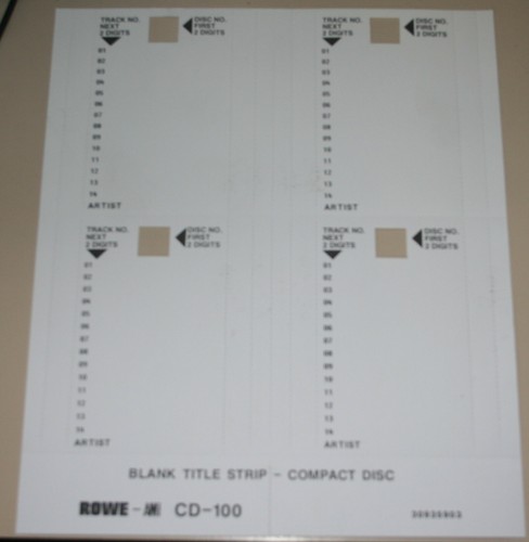 Rowe ami and vcd juke - and,