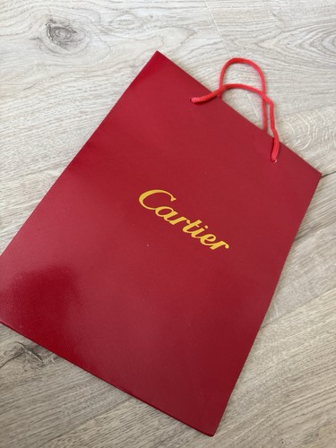 Cartier red paper - red, bag