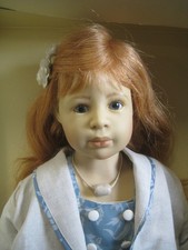 Boxed 26" High Zapf Designer Collection 'Victoria'  Doll By Heidi Plusczok COA