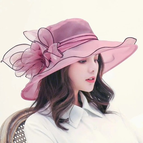 Large hat fascinator weddings - hat,