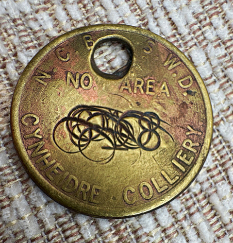 Cynheidre colliery brass - colliery,