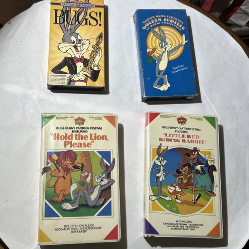 Lot vtg looney tunes - tunes, vhs