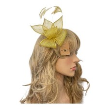 Small Feather Flower Hair