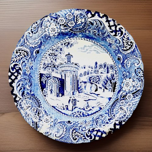 Antique midwinter landscape - antique, wr