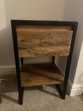 Made.com Mango Wood Bedside
