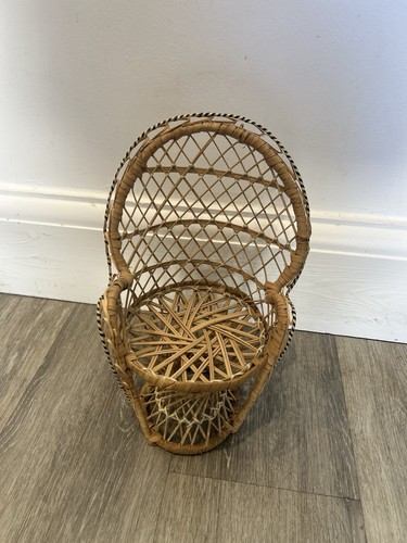 Vintage mini wicker rattan - vintage,