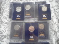 3 Isle of Guernsey 50p coins in great condition.  Many rare and hard to find