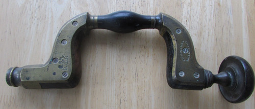 Antique ebony and brass - antique,