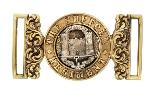 The suffolk regiment officers - suffolk,