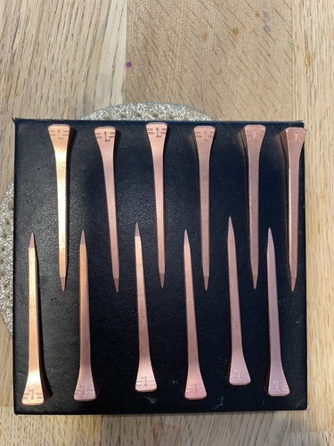 Copper plated horseshoe - copper,