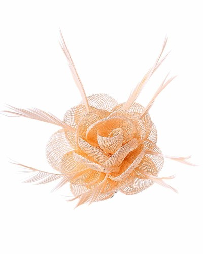 Sinamay small flower clip - sinamay,