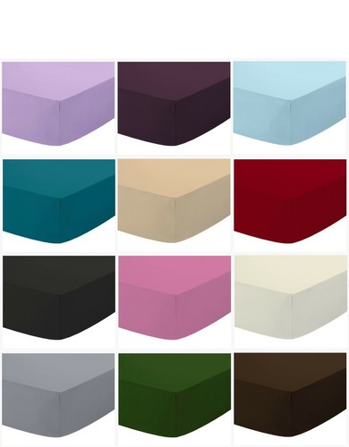 180 thread percale fitted - 180,