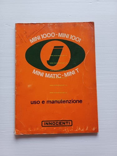 Innocenti mini 1000 - innocenti,