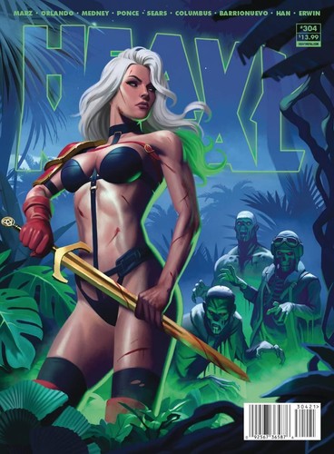 Heavy metal 304 - cover, b