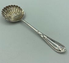Antique sterling silver sifting spoon hallmarkedJames Dixon 1909 12 cm Sheffield