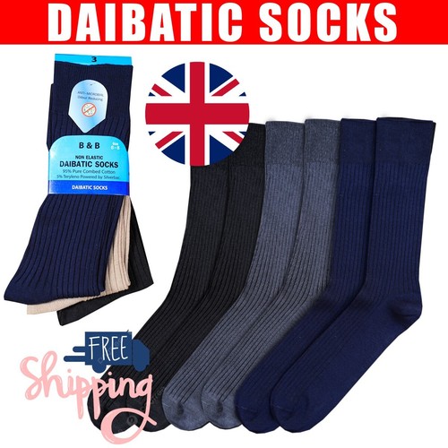 Mens non elastic diabetic - non,