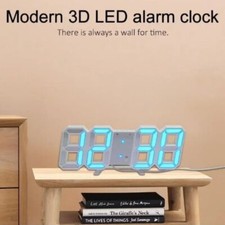3D LED Digital Alarm Clock