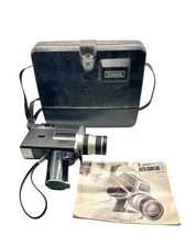 Canon Auto Zoom 518 SV Super 8 8mm Film Cine Camera - Cased - Spares / Repairs