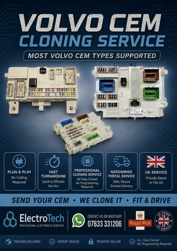 Volvo cem cloning service c30 - volvo,