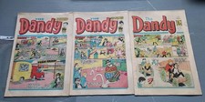 3 x Dandy Comics A4 Size 1982