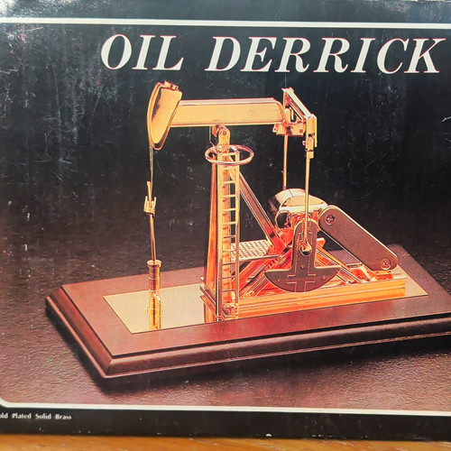 Vintage oil derrick - oil,