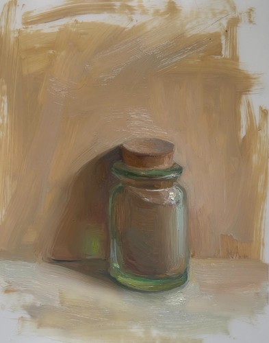 Glass jar still life - for, cafe