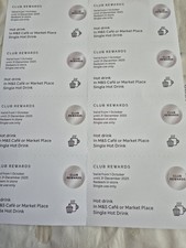 M&S Drinks Vouchers X8