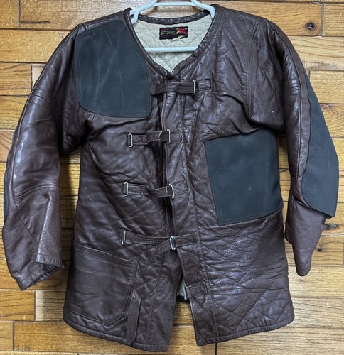 Vtg brown leather - vtg,