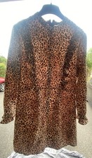 Topshop Animal Print Mini