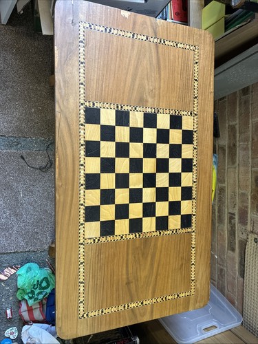 Vintage wooden chess games - vintage,