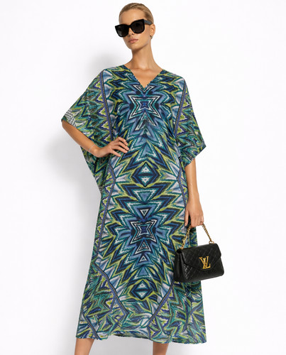 Women kaftan summer dress - women,