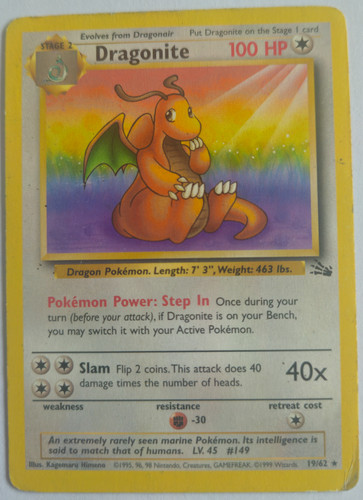 Pokemon fossil set cards - fossil,