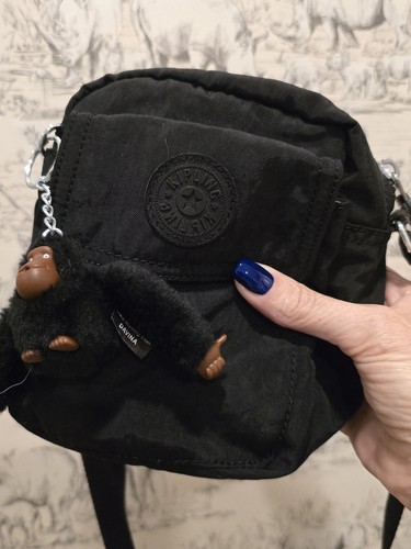 Kipling black mini - black,