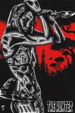 the hunter Fan Art Inks A4 Paper Beauty Cool Pose Hand Drawn Comic inks indie