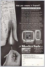 MOSLER SAFE COMPANY, PRINT AD