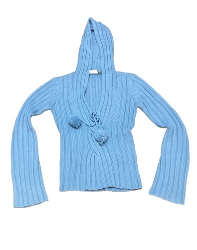 Vintage hoodie cable chunky - hoodie,